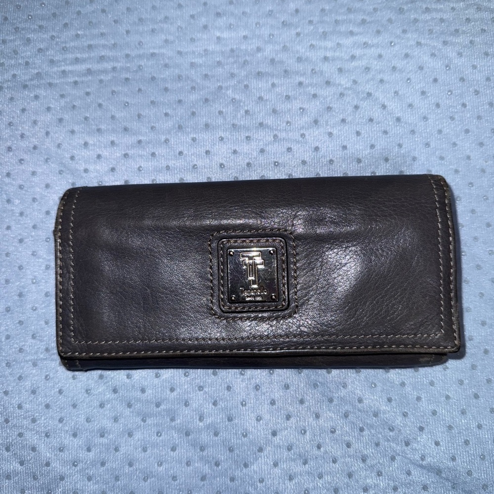 Tignanello navy blue Leather Wallet